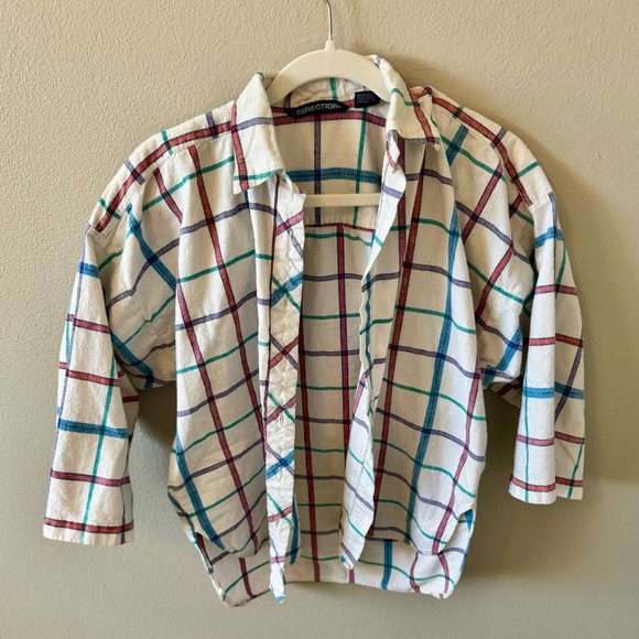 Y2K VINTAGE 100% cotton flannel - Picture 8 of 11